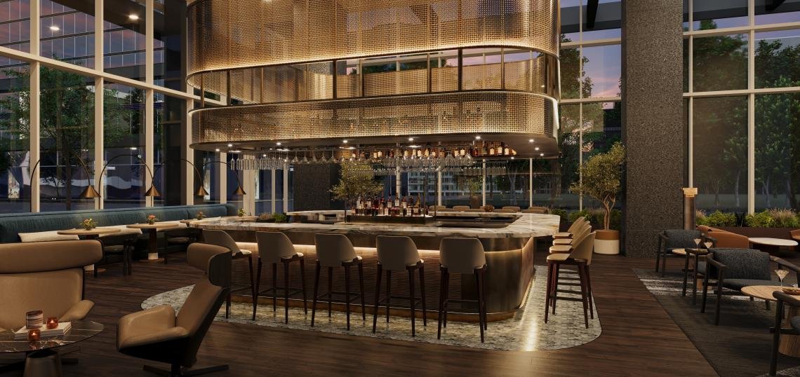 Ledger Bar and Lounge at the JW Marriott Atlanta Downtown